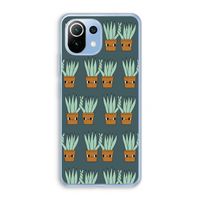 Sansevieria: Xiaomi Mi 11 Lite Transparant Hoesje