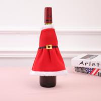 2 stks kerst decoratie rode wijn fles set kerst items