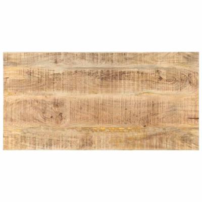 Tafelblad 25-27 mm 100x60 cm massief mangohout