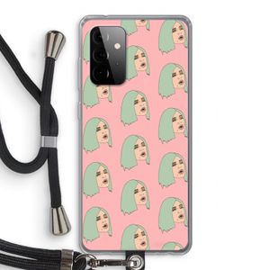 King Kylie: Samsung Galaxy A72 5G Transparant Hoesje met koord