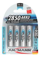 Ansmann nimh accu mignon aa typ 2850 4er blister Ansmann nimh accu mignon aa typ 2850 4er blister