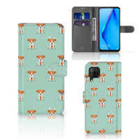 Huawei P40 Lite Telefoonhoesje met Pasjes Pups - thumbnail