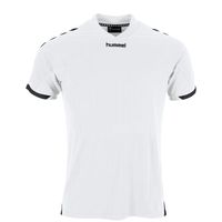 Hummel 110007K Fyn Shirt Kids - White-Black - 140 - thumbnail