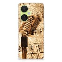 OnePlus Nord CE 3 Lite | Siliconen hoesje | met foto Bladmuziek