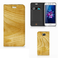 Huawei Y5 2 | Y6 Compact Book Wallet Case Licht Hout