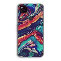 Chameleon Sun: Google Pixel 4a 5G Transparant Hoesje