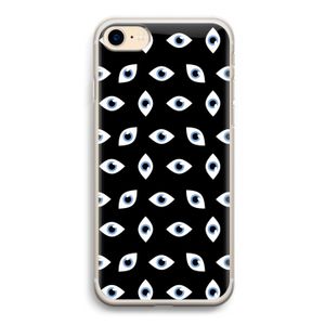 Eyes pattern: iPhone 7 Transparant Hoesje