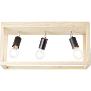 Brilliant 99438/35 Nerea Plafondlamp E27 Eiken