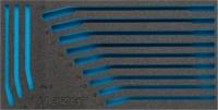 HAZET 2-componenten zachschuiminleg 163-385L · L x B: 342 mm x 172 mm