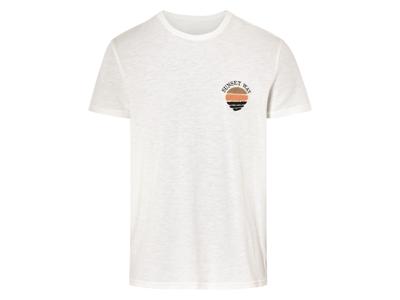 LIVERGY Heren T-shirt (wit, M)