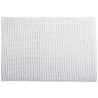 MSV Badkamerkleed/badmat voor op de vloer - ivoor wit - 40 x 60 cm - Microvezel - Badmatjes - thumbnail