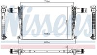 Intercooler, inlaatluchtkoeler 961594 Intercooler, inlaatluchtkoeler 961594