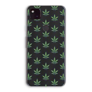 Weed: Google Pixel 4a 5G Transparant Hoesje