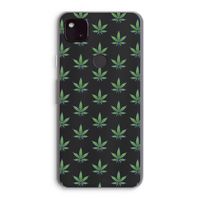 Weed: Google Pixel 4a 5G Transparant Hoesje