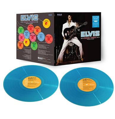 Pre-Order: Elvis Presley - Good Times Outtakes (Oceaan Blauw Vinyl) 2-LP FTD