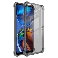 Imak Anti-kras Motorola Moto E32 TPU Cover met Screenprotector - Zwart / Doorzichtig - thumbnail