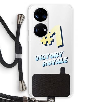 Victory Royale: Huawei P50 Transparant Hoesje met koord