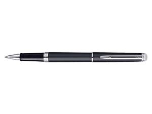 Rollerpen Waterman HÃƒÆ’Ã‚Â©misphÃƒÆ’Ã‚Â¨re matt black CT fijn