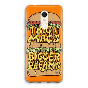 Big Macs Bigger Dreams: Xiaomi Redmi 5 Transparant Hoesje