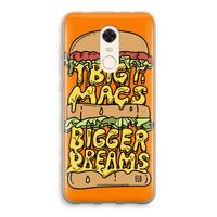 Big Macs Bigger Dreams: Xiaomi Redmi 5 Transparant Hoesje