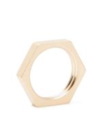 Maison Margiela screw-motif ring - Jaune - thumbnail