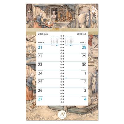 Anton Pieck weekOMLEG op schild Bakker 2026