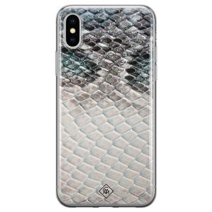 iPhone X/XS siliconen hoesje - Oh my snake