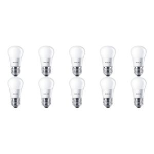 PHILIPS - LED Lamp 10 Pack - CorePro Lustre 827 P45 FR - E27 Fitting - 4W - Warm Wit 2700K Vervangt 25W