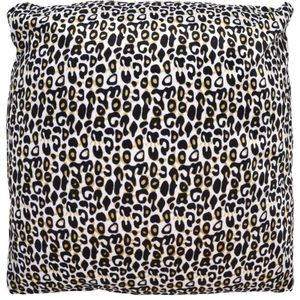 Kussen met cheetah print 45 cm