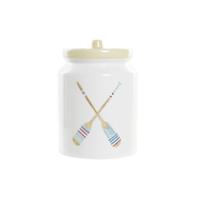 Tin DKD Home Decor Roeispanen 4 Onderdelen Dolomite 15 x 15 x 22 cm