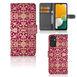 Wallet Case Samsung Galaxy A14 4G Barok Pink