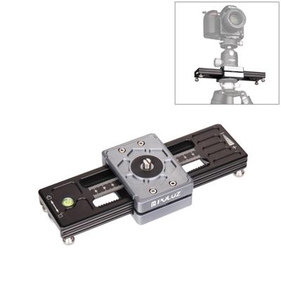 PULUZ close-up schieten Desktop Fluid Sleep track Slider aluminiumlegering camera video stabilisator Rail met 1/4 inch schroef