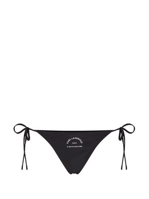 Karl Lagerfeld bas de bikini Rue St Guillaume - Noir