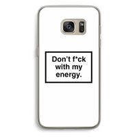 My energy: Samsung Galaxy S7 Transparant Hoesje