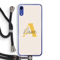Amber Script: Honor Play 8A Transparant Hoesje met koord