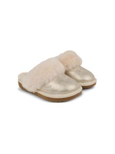 UGG Kids chaussons Cosy II à effet métallisé - Or