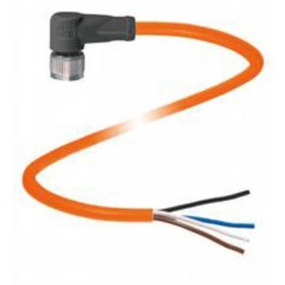 Pepperl+Fuchs 233485 Kabeldoos M12 Aantal polen (sensoren): 4 Bus, haaks 2.00 m 1 stuk(s)