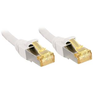 LINDY 47327 RJ45 Netwerkkabel, patchkabel CAT 6a (losse kabel CAT 7) S/FTP 7.50 m Wit 1 stuk(s)