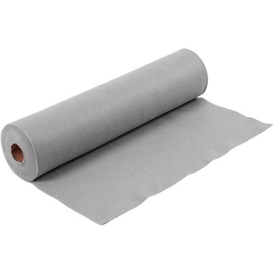Creativ Company Hobbyvilt, b: 45 cm, dikte 1,5-2 mm, 180-200 gr, grijs, 5 m/ 1 rol