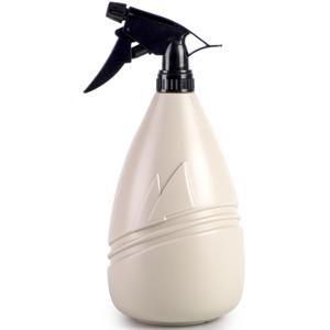 Plantenspuit met een inhoud van 1150 ml - beige - verstuiver kop - 26 cm - kunststof