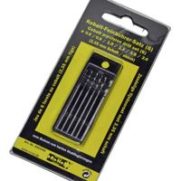 RONA 812167 HSS Metaal-spiraalboorset 6-delig 0.6 mm, 0.8 mm, 1 mm, 1.3 mm, 1.5 mm, 2 mm Kobalt DIN 338 Cilinderschacht 1 set(s)