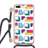 8-bit N°7: iPhone 7 PLUS Transparant Hoesje met koord 8-bit N°7: iPhone 7 PLUS Transparant Hoesje met koord