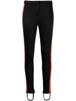 Gucci Pre-Owned 2010s logo-jacquard stirrup leggings - Noir - thumbnail