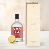 YourSurprise vodka in gegraveerde kist