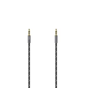 Hama 00205130 audio kabel 1,5 m 3.5mm Zwart, Grijs