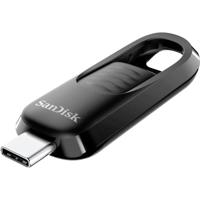 SanDisk Ultra Slider USB-stick Retail 512 GB Zwart SDCZ480-512G-G46 USB-C 3.2 Gen 1