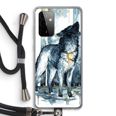 Bleeding Soul: Samsung Galaxy A72 5G Transparant Hoesje met koord