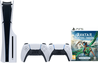 PlayStation 5 Slim Disc Edition + Avatar: Frontiers of Pandora + Extra Controller Wit - thumbnail