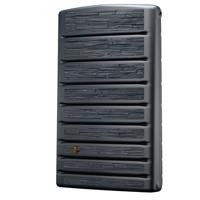 Extra SLIM wandtank 400 l. stone decor grafiet l.119xb.28xh.184 K - Meuwissen agro
