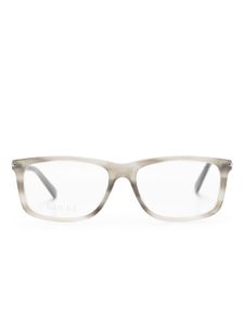 Gucci Eyewear lunettes de vue GG1447O à monture rectangulaire - Tons neutres